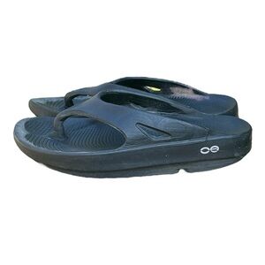 OOFOS OOriginal Sandals, black, women’s size 5, OOFOS Recovery